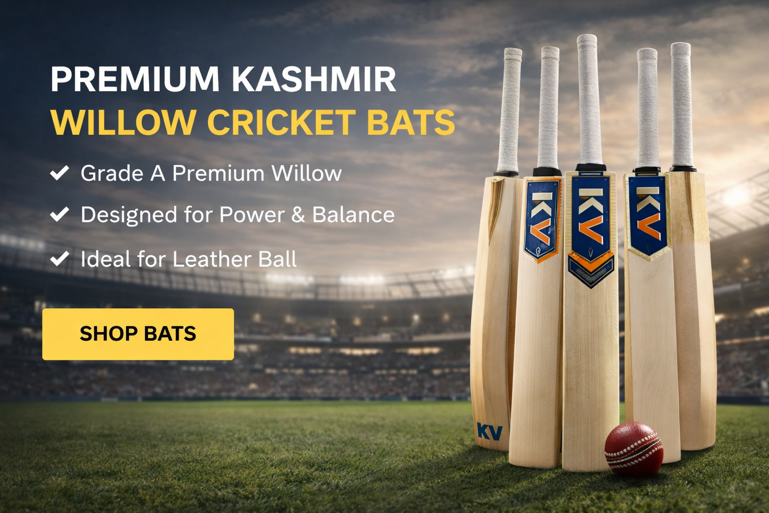 All KV CRICKET BATS